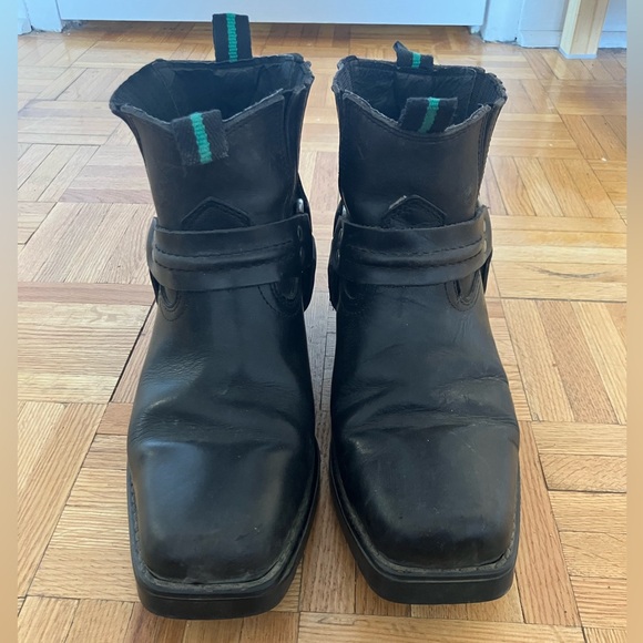 Joe Sanchez Leather Motorcycle Boots - Picture 3 of 4